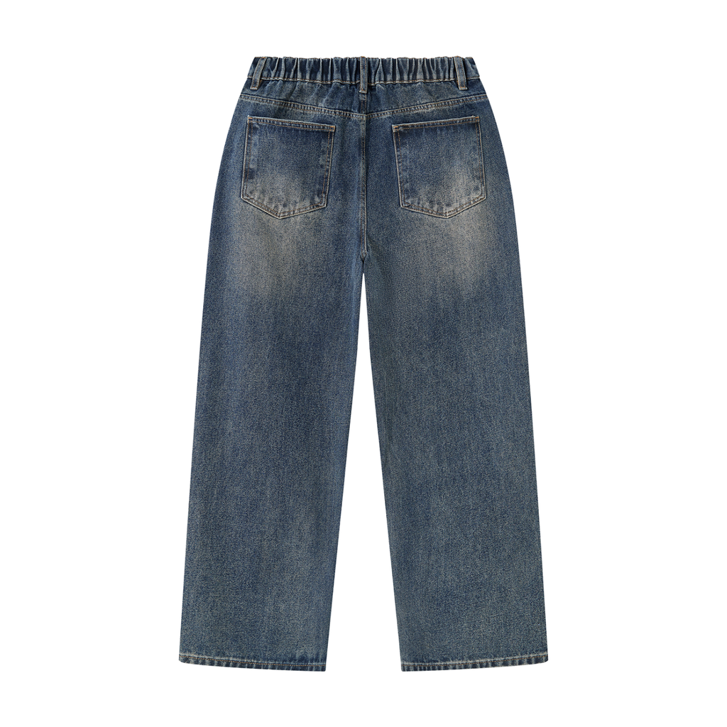 Men's Vintage Wash Denim Jeans