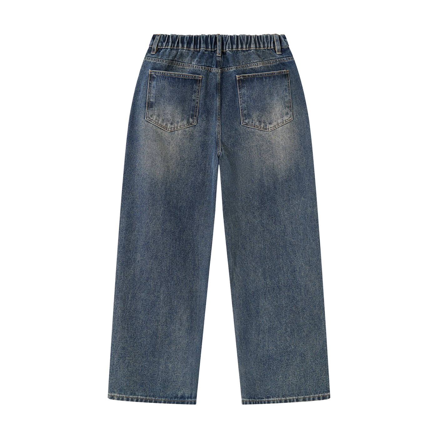 Men's Vintage Wash Denim Jeans