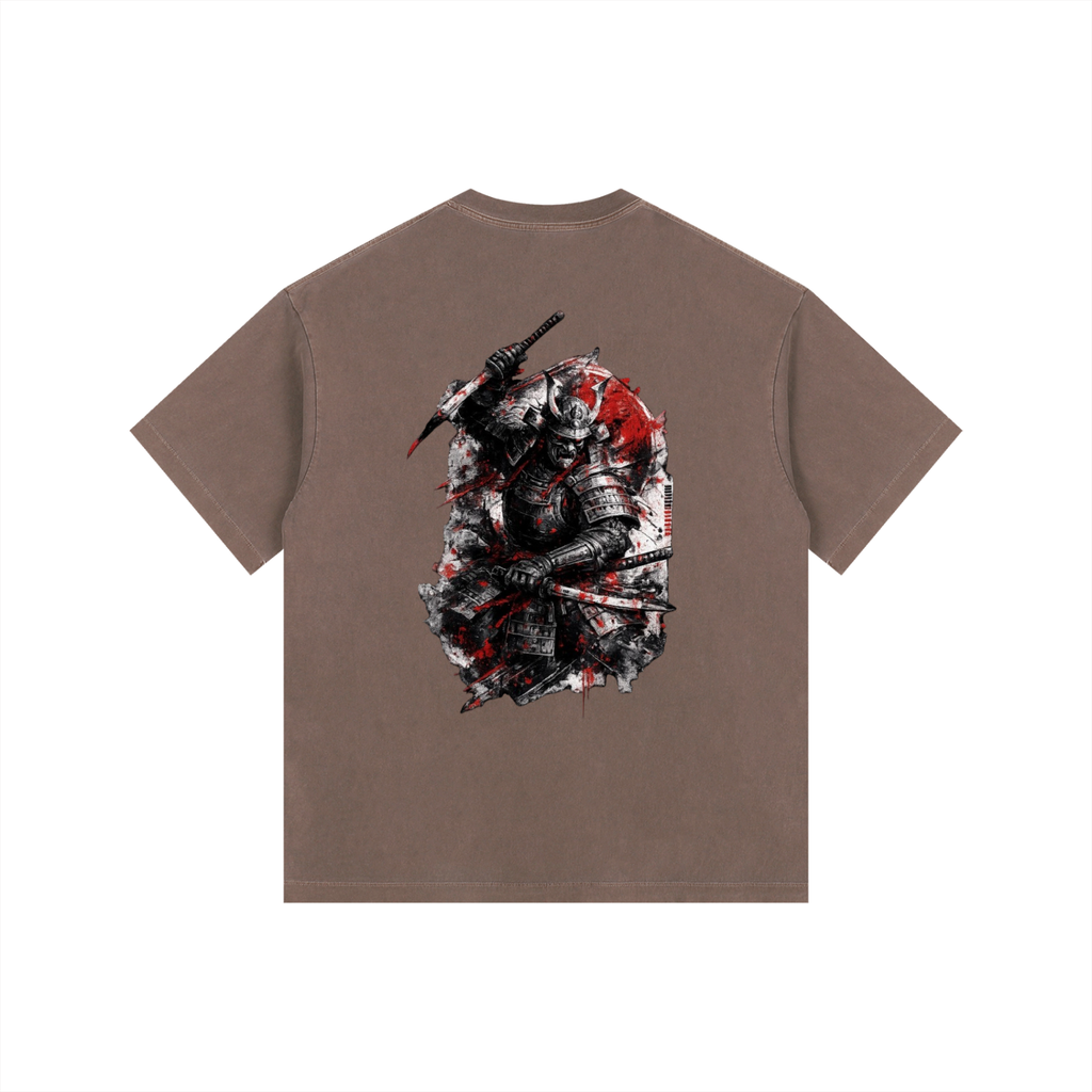 Vintage Washed Oversized Cotton T-Shirt