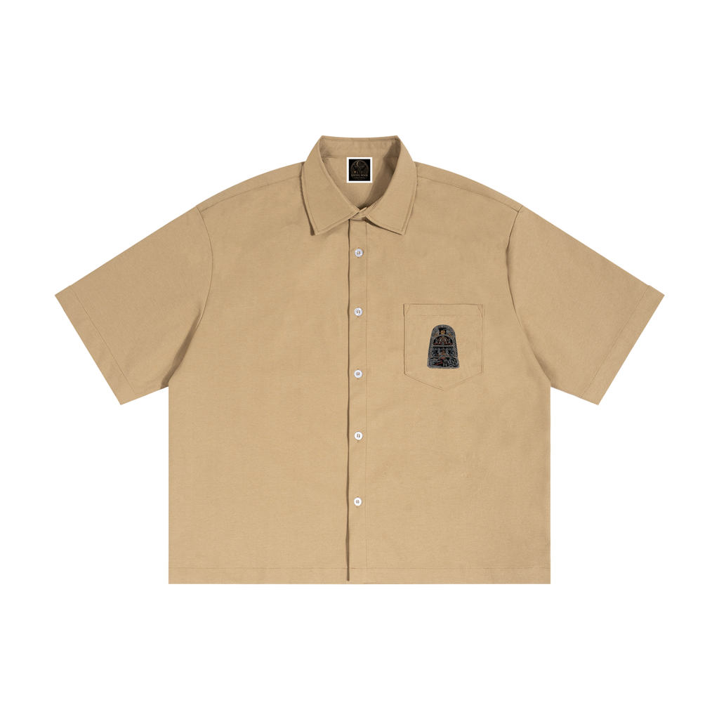 Unisex Boxy Heavyweight Short Sleeve Shirt