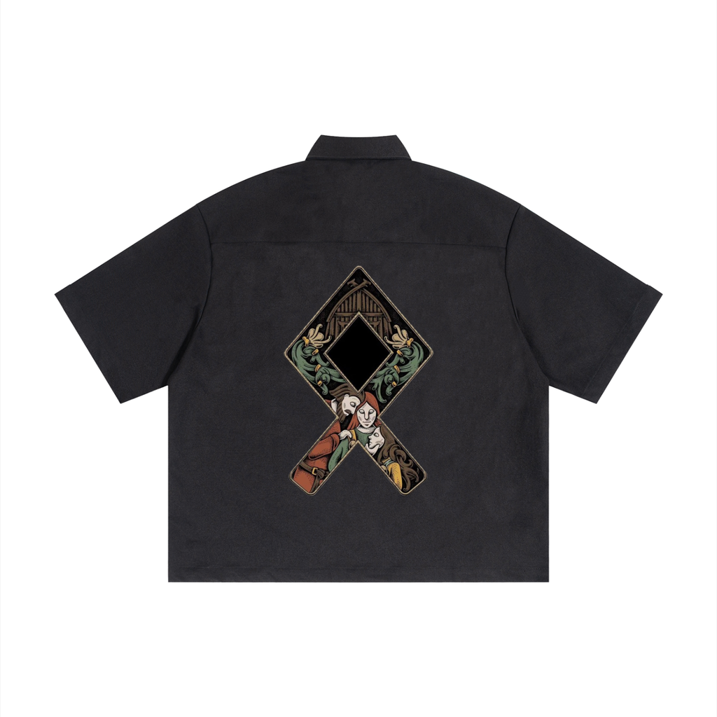 Unisex Boxy Heavyweight Short Sleeve Shirt