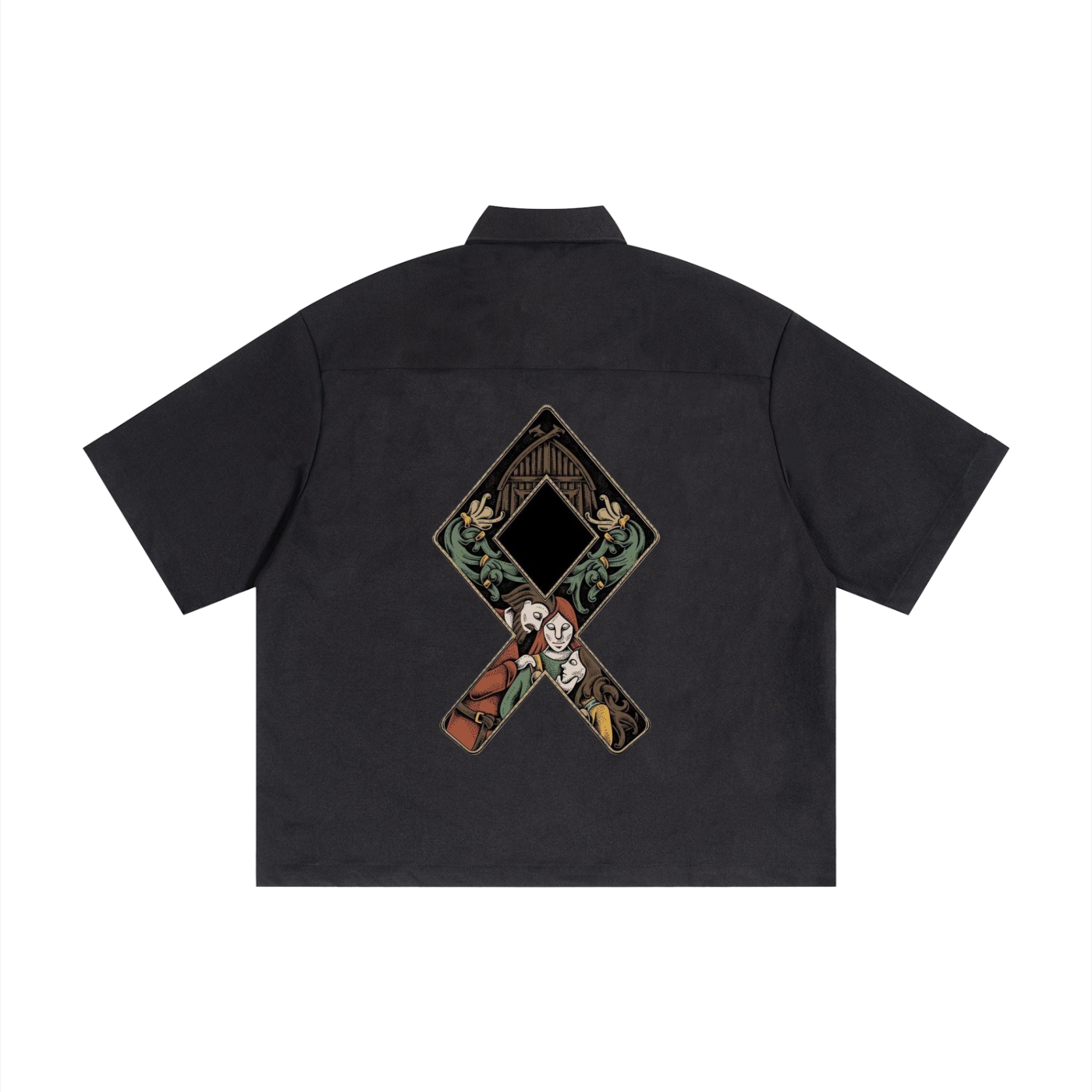 Unisex Boxy Heavyweight Short Sleeve Shirt