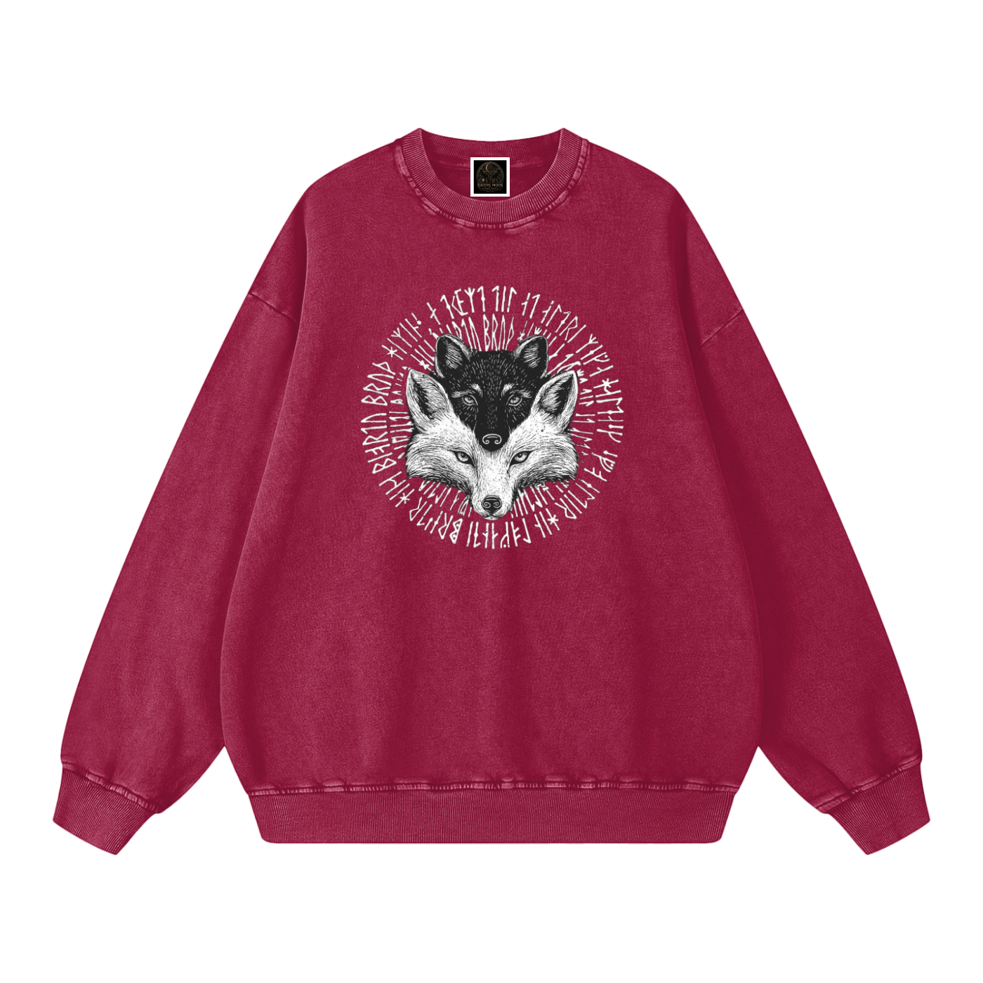 Snow Washed Oversized Sweatshirt