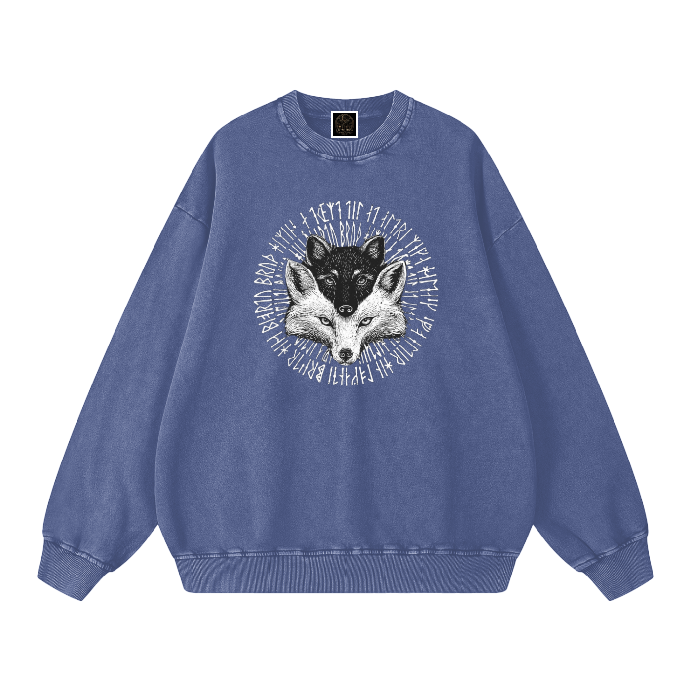 Snow Washed Oversized Sweatshirt
