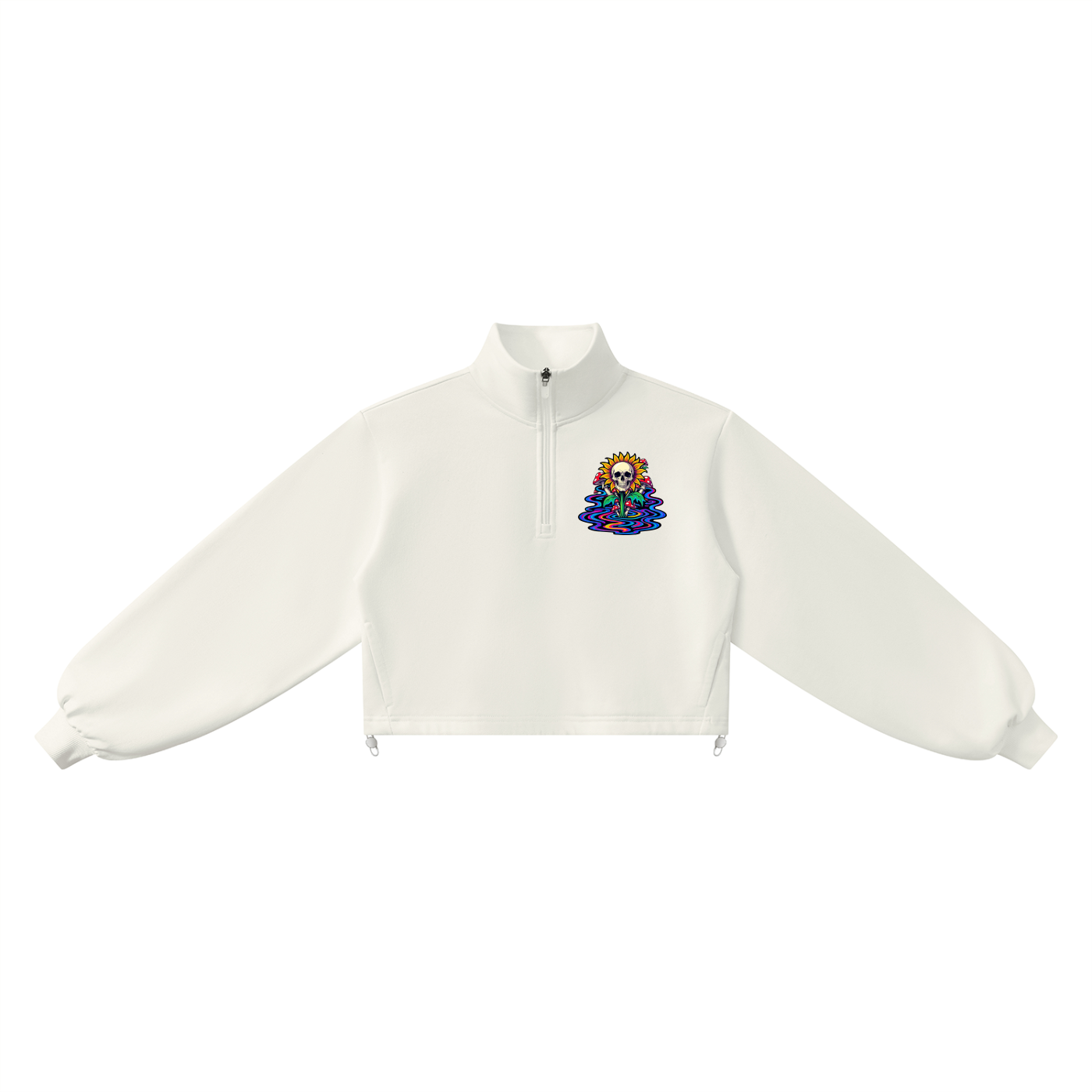 Women’s Mock-Neck Quarter-Zip Sweatshirt