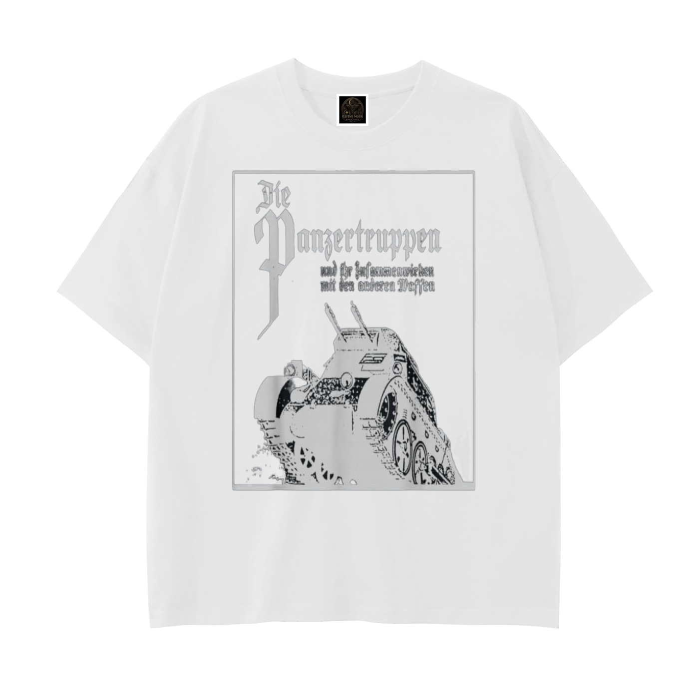 Drop Shoulder Cotton T-Shirt
