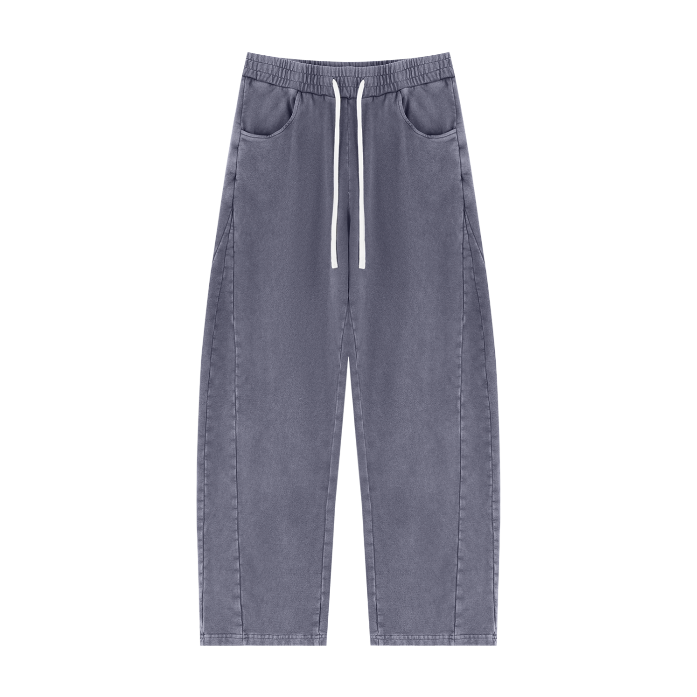 Unisex Mineral Wash Barrel Sweatpants