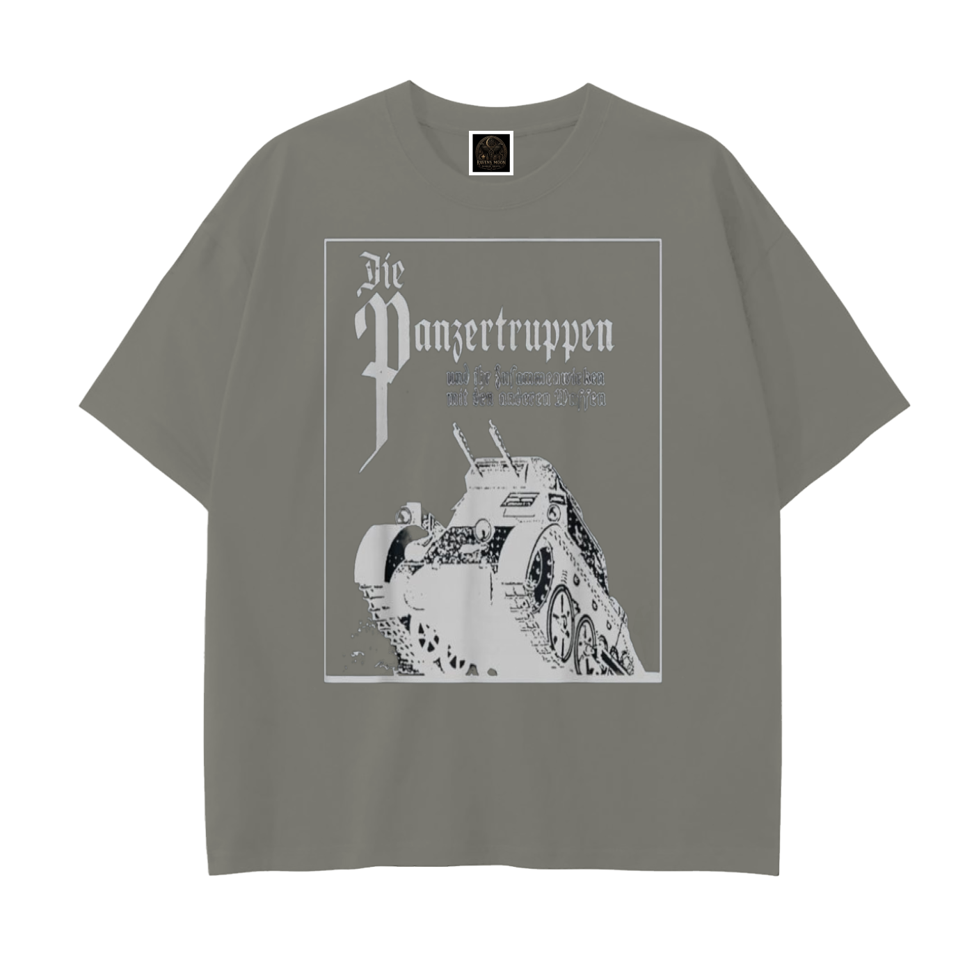 Drop Shoulder Cotton T-Shirt