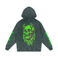 Snow Washed Loose Cotton Hoodie