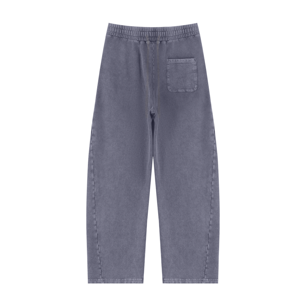 Unisex Mineral Wash Barrel Sweatpants