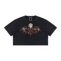 Women's Mineral Wash Cotton Crop T-Shirt