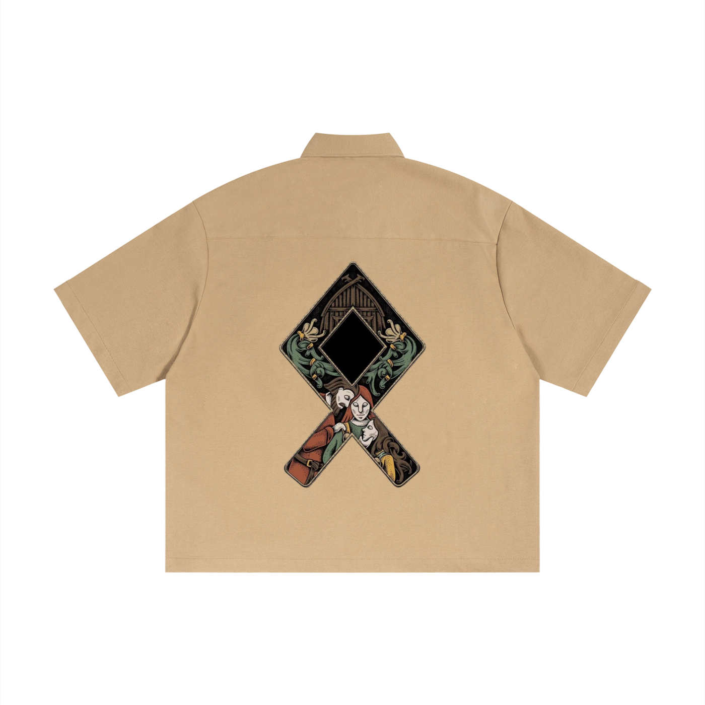 Unisex Boxy Heavyweight Short Sleeve Shirt