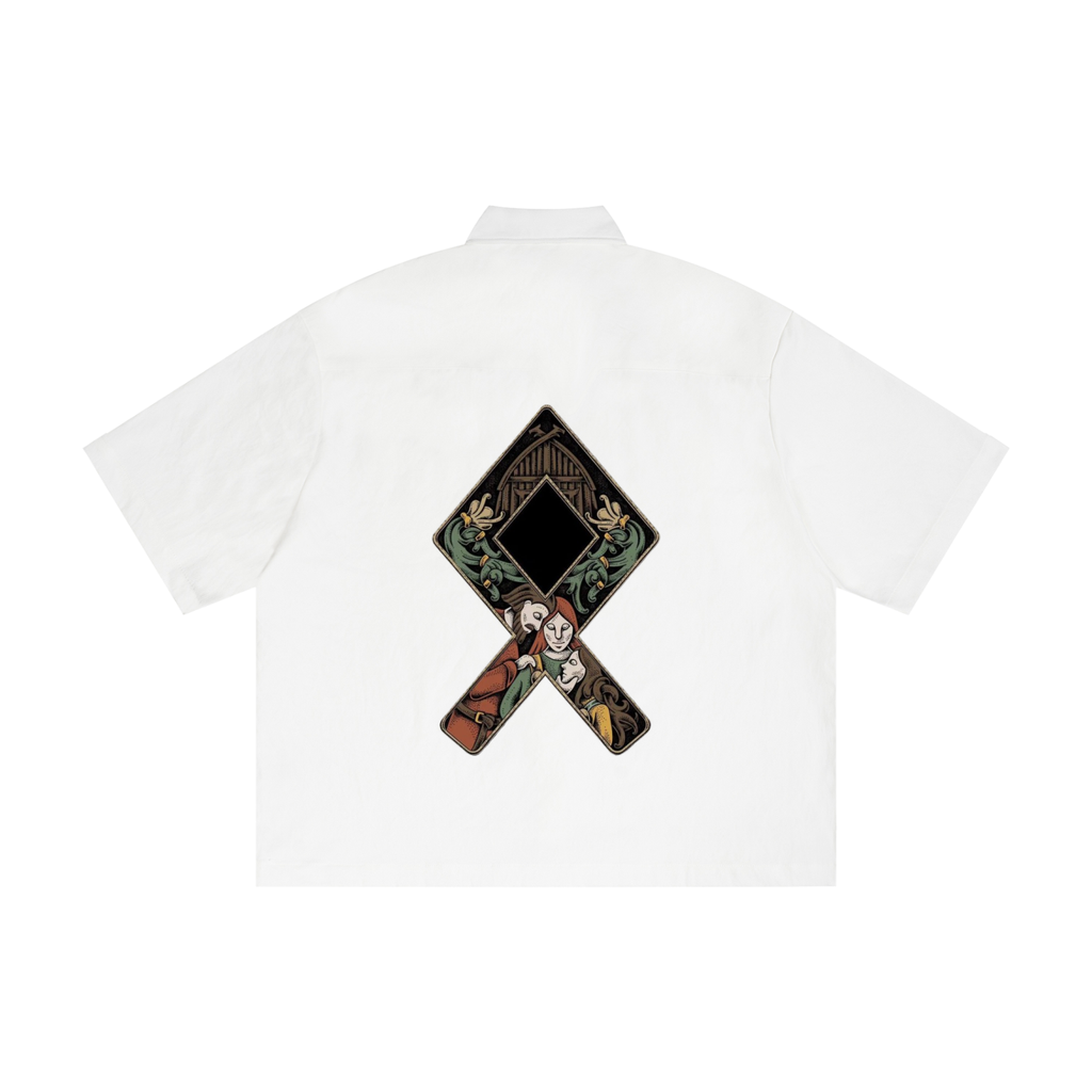 Unisex Boxy Heavyweight Short Sleeve Shirt