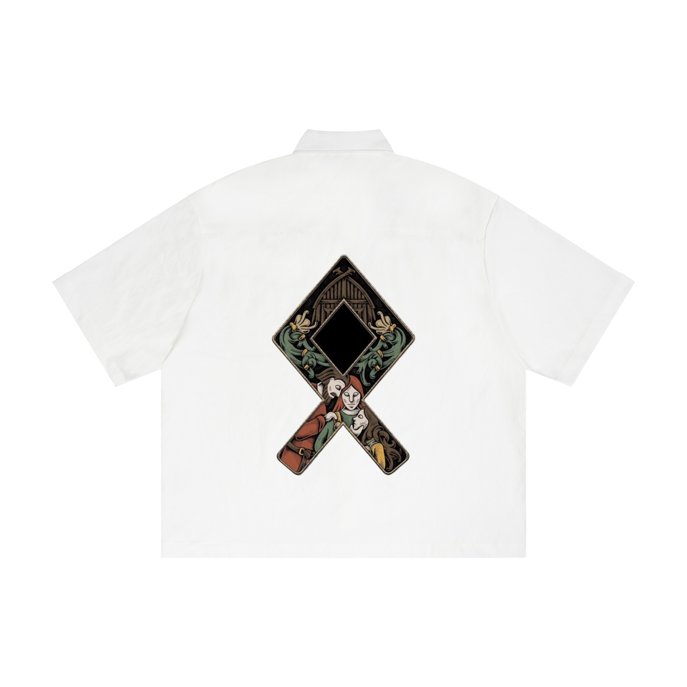 Unisex Boxy Heavyweight Short Sleeve Shirt