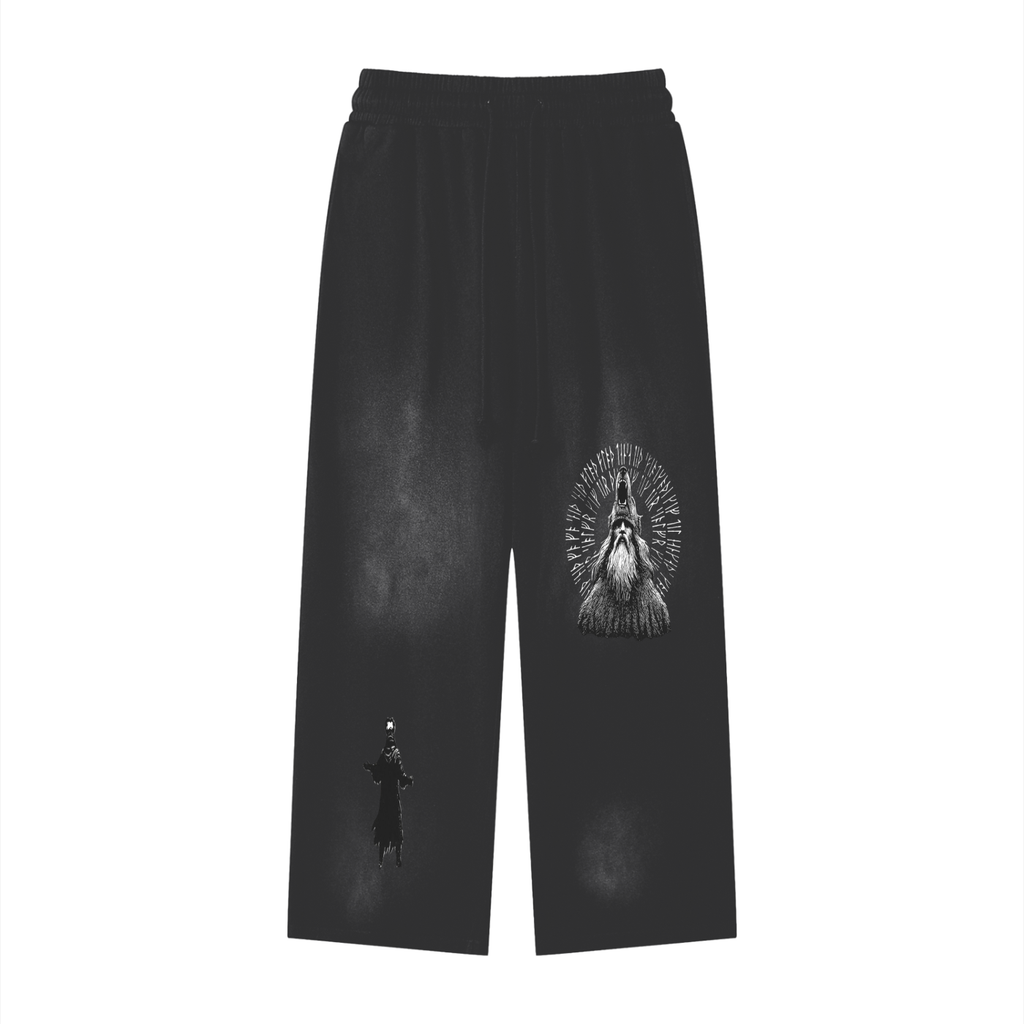 Sunfade Loose Fit Cotton Sweatpants