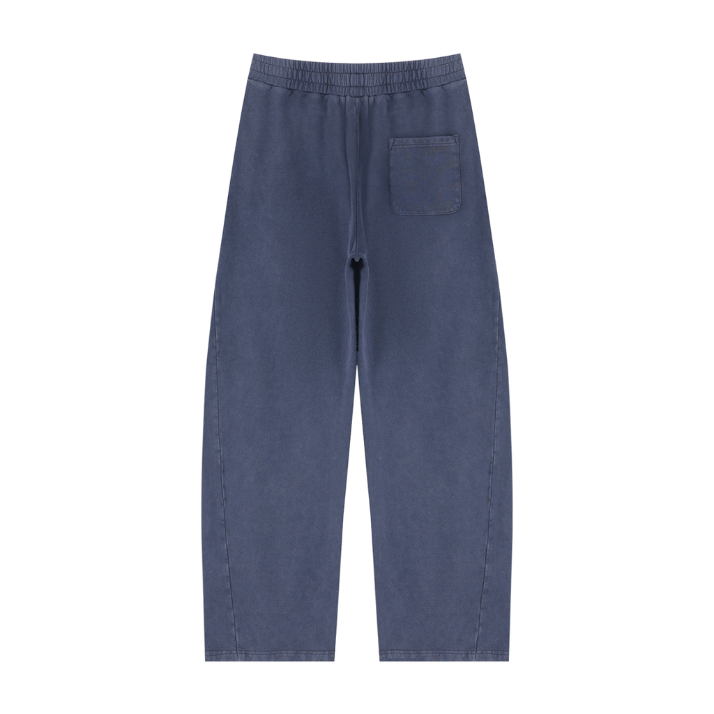 Unisex Mineral Wash Barrel Sweatpants