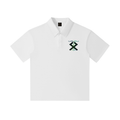 Drop Shoulder Short-Sleeve Polo