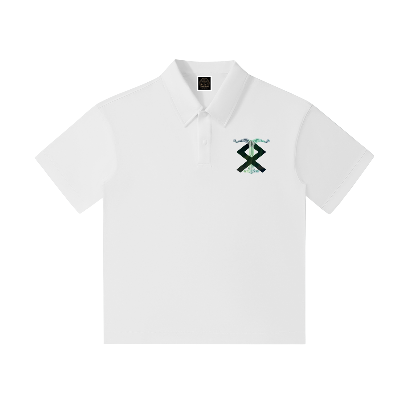 Drop Shoulder Short-Sleeve Polo