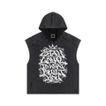 Snow Washed Boxy Hooded Tank Top