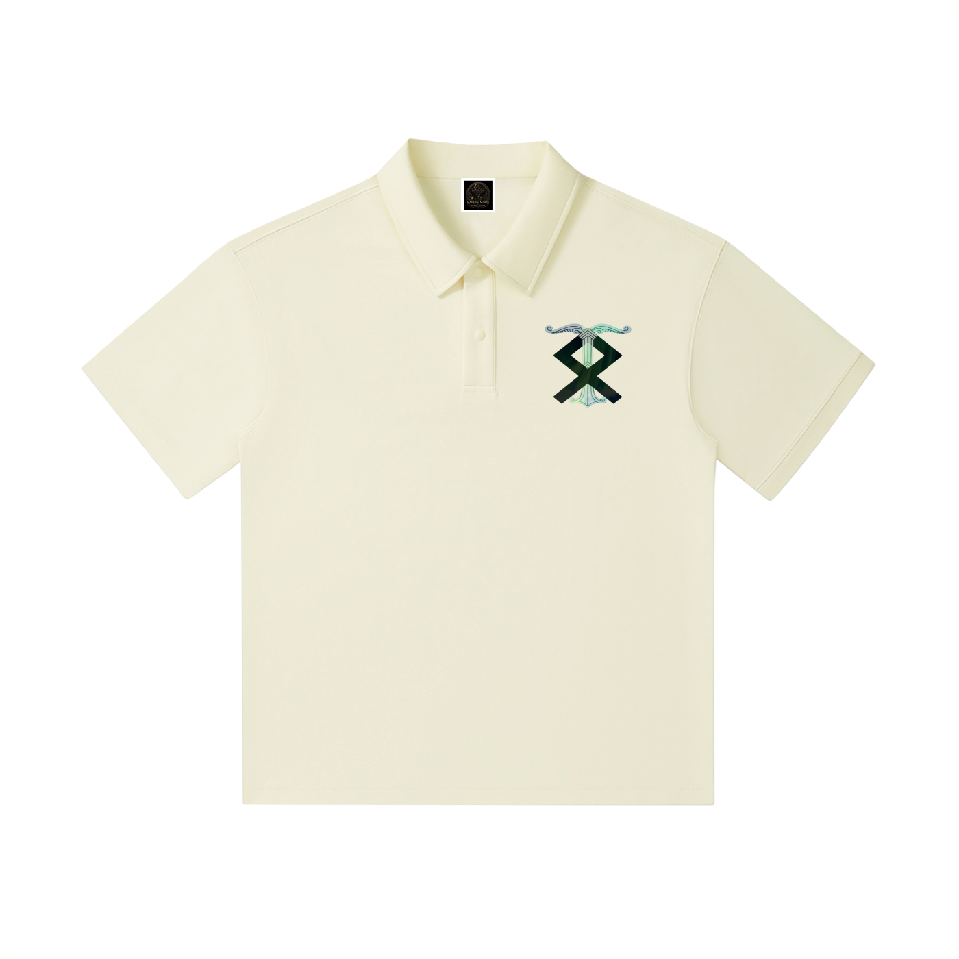 Drop Shoulder Short-Sleeve Polo