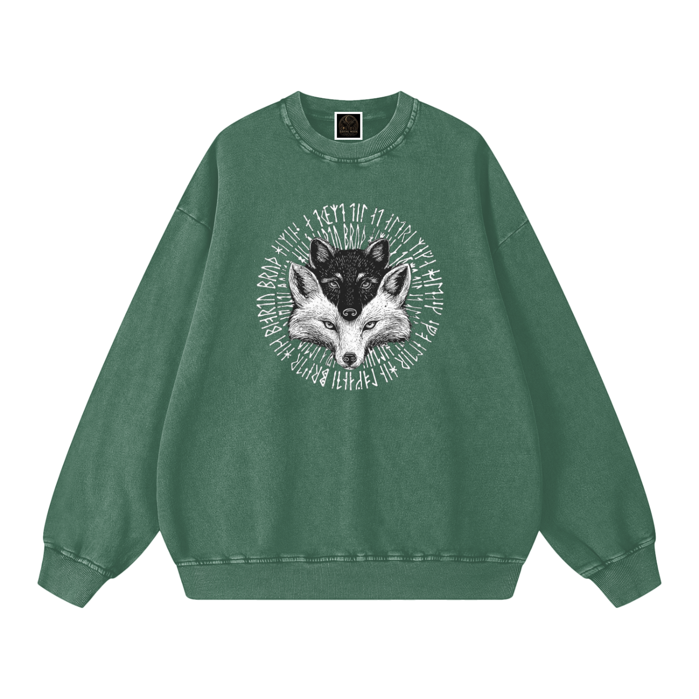 Snow Washed Oversized Sweatshirt