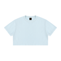 Women's Mineral Wash Cotton Crop T-Shirt