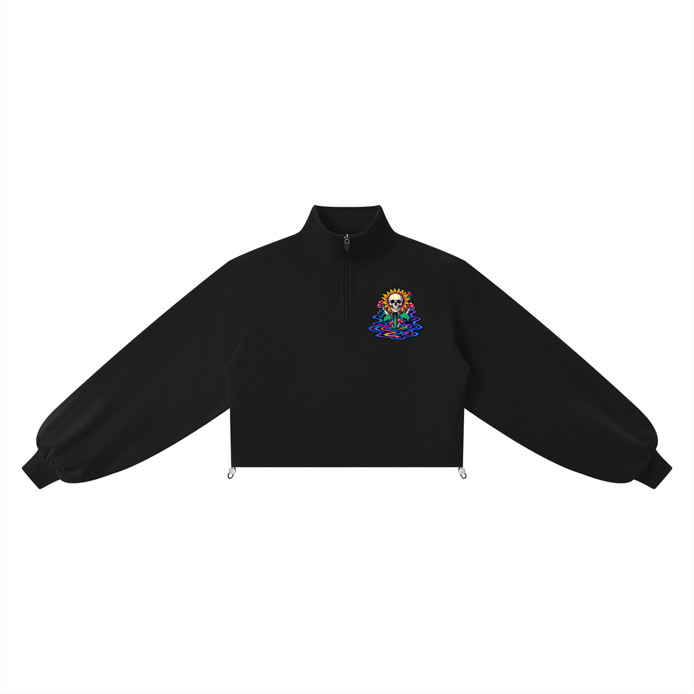 Women’s Mock-Neck Quarter-Zip Sweatshirt