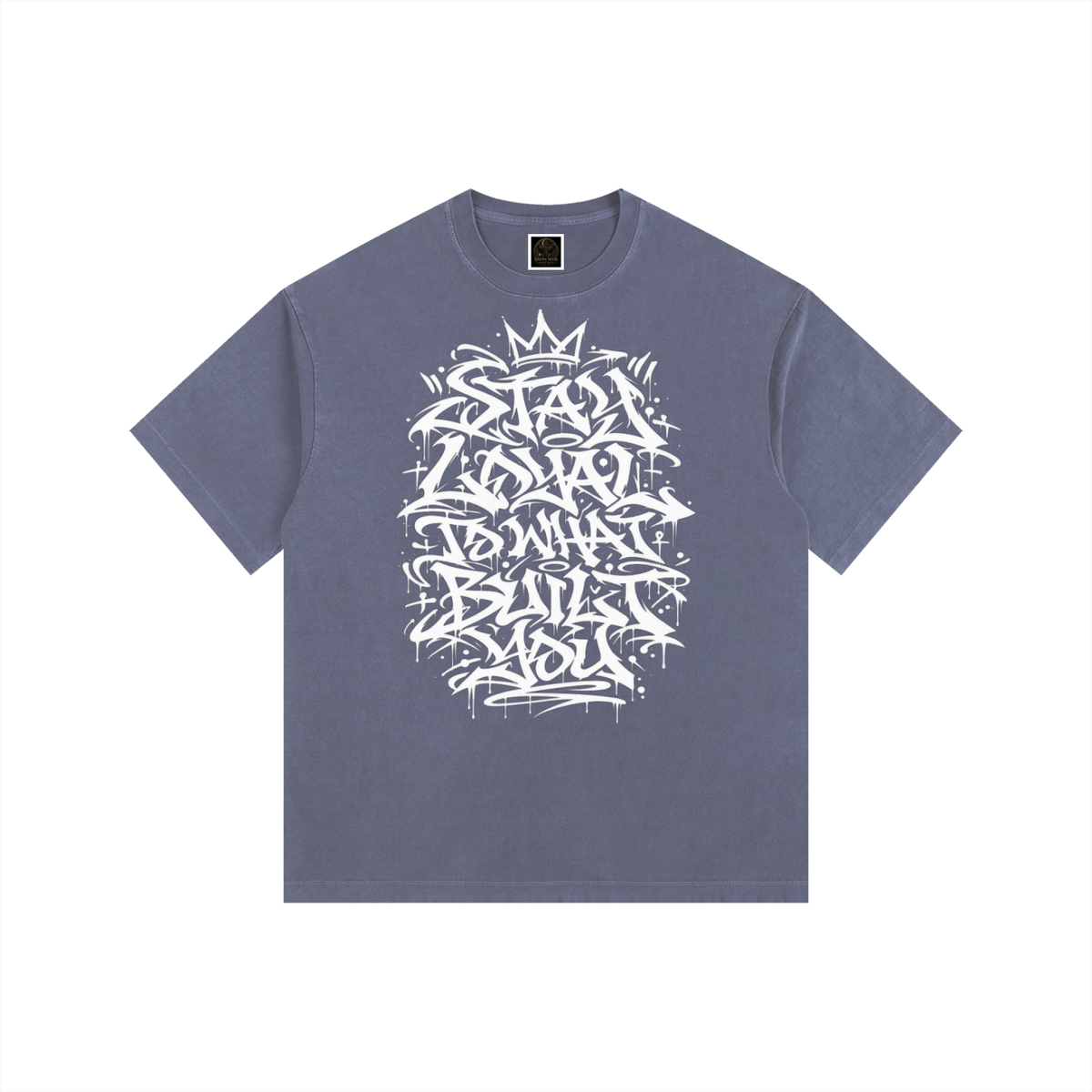 Vintage Washed Oversized Cotton T-Shirt