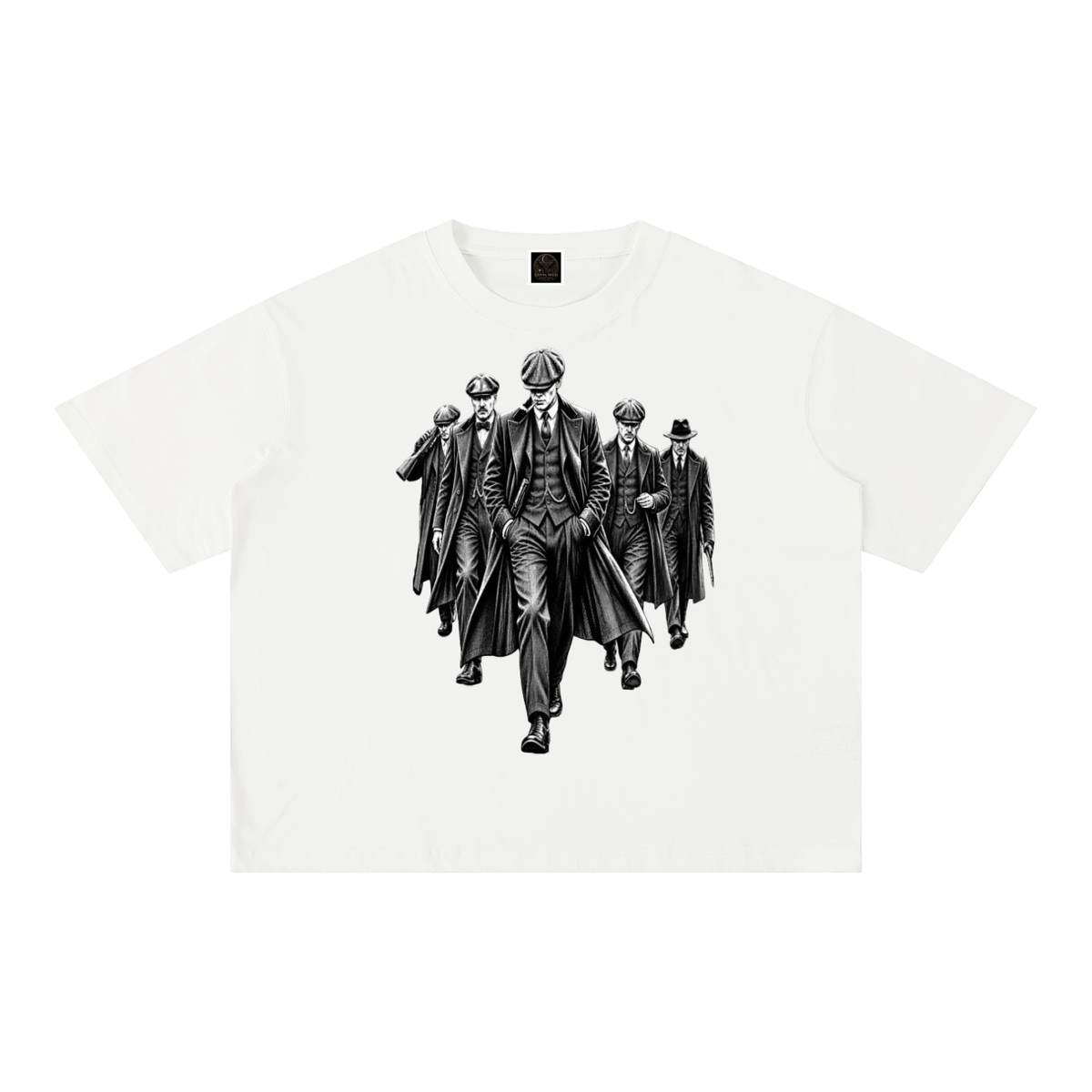 Mineral Wash Boxy Cotton T-Shirt