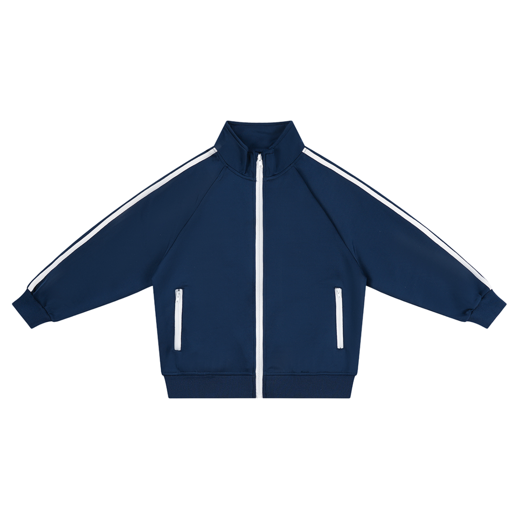 Kids’ Contrast Tape Coach Jacket