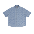 Unisex Boxy Vintage Wash Denim Shirt