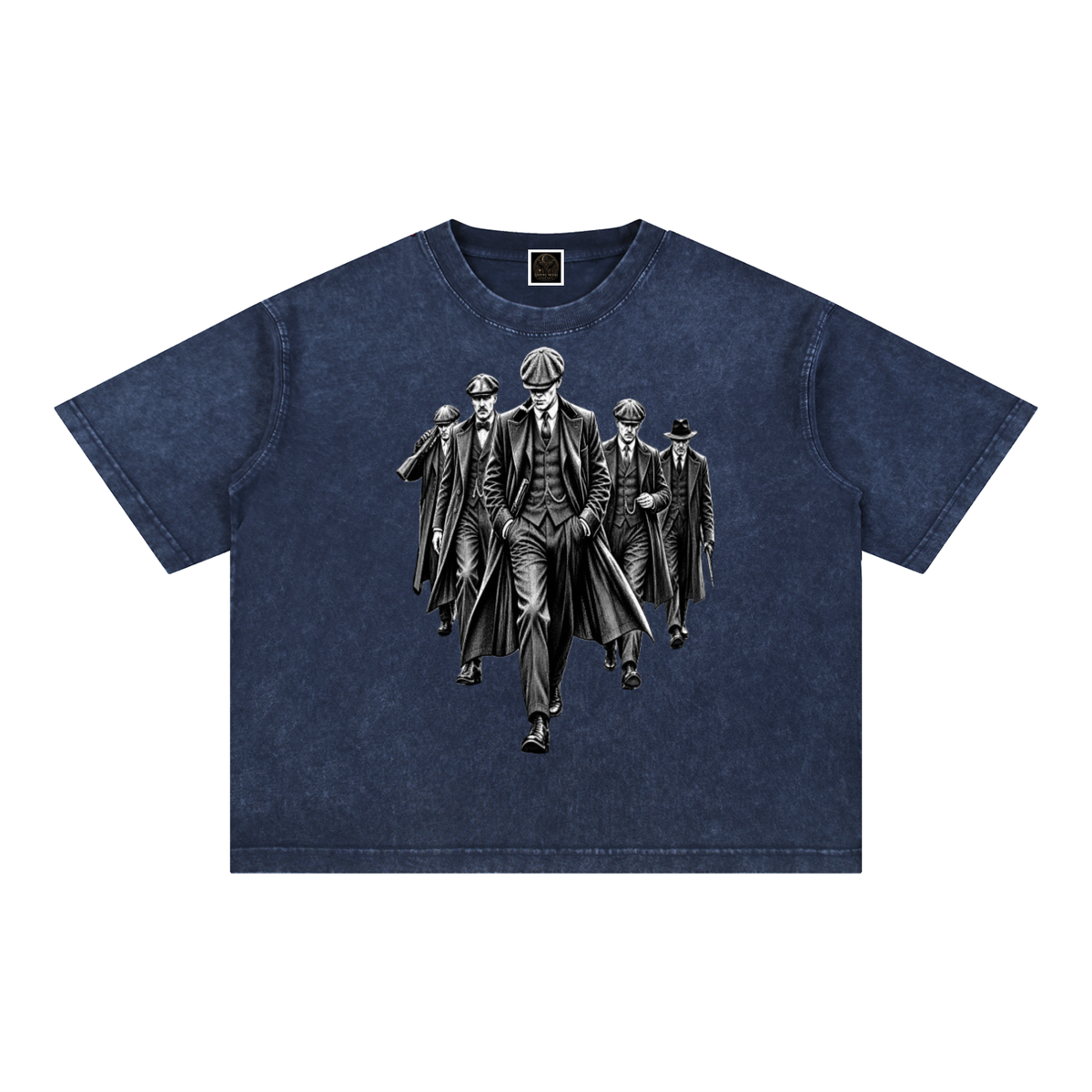 Mineral Wash Boxy Cotton T-Shirt