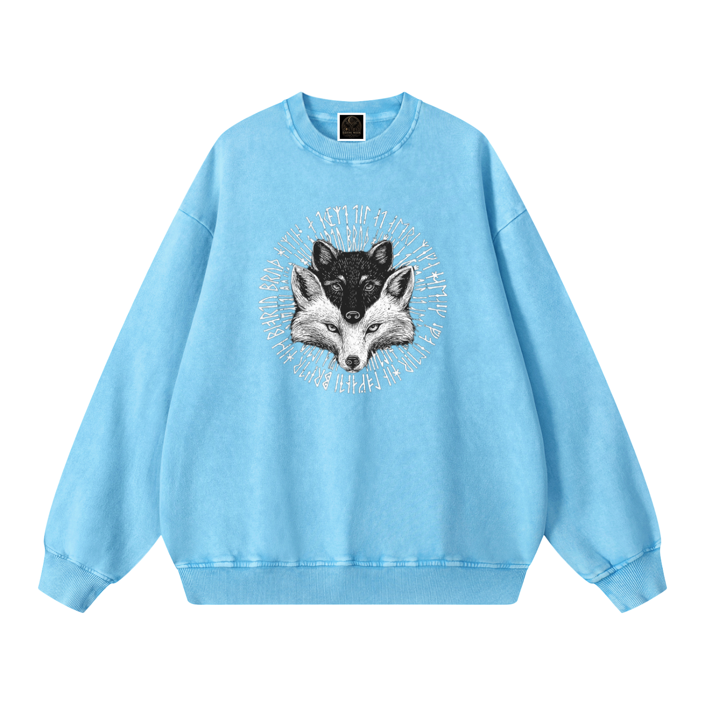 Snow Washed Oversized Sweatshirt