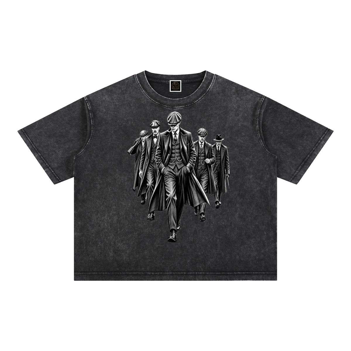 Mineral Wash Boxy Cotton T-Shirt
