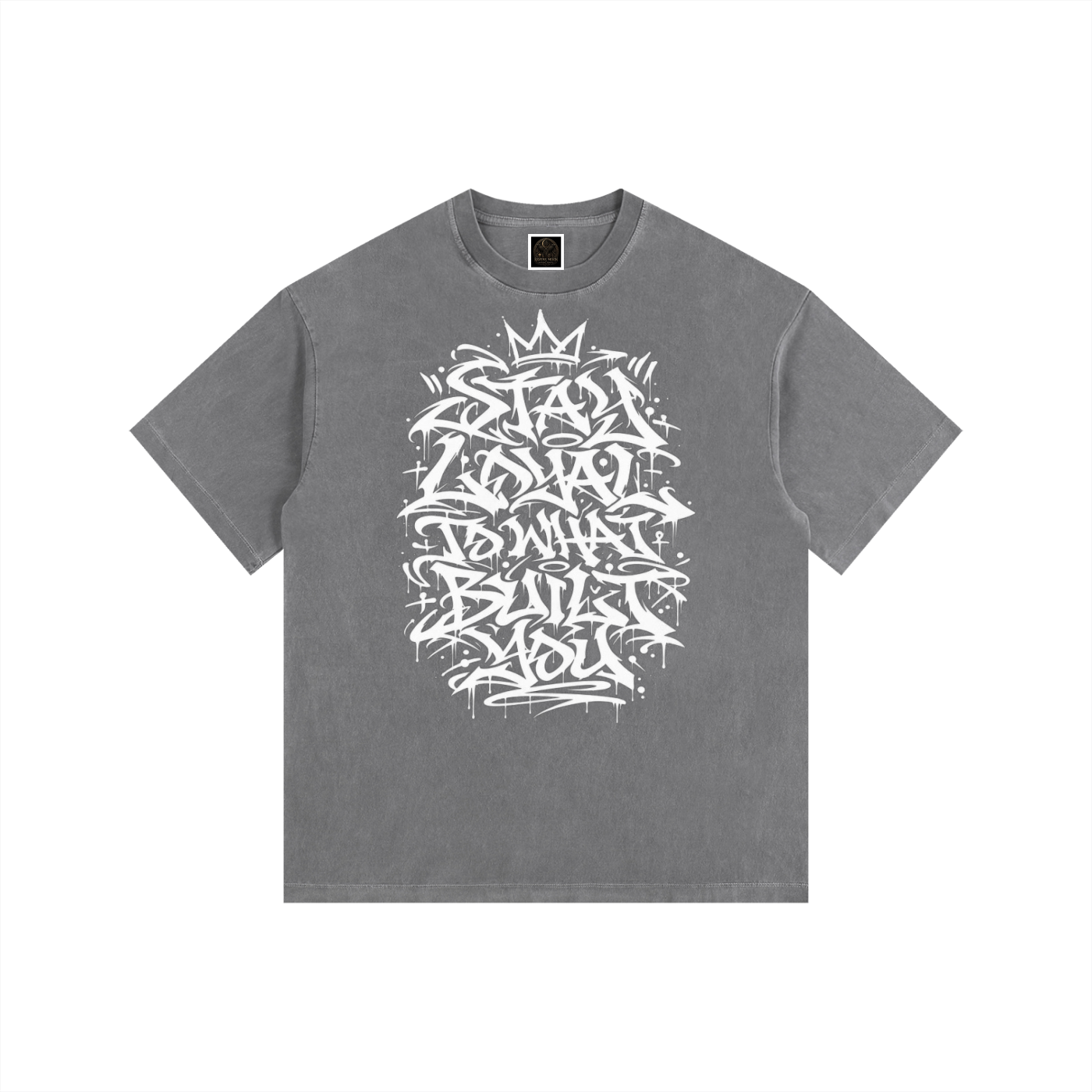 Vintage Washed Oversized Cotton T-Shirt