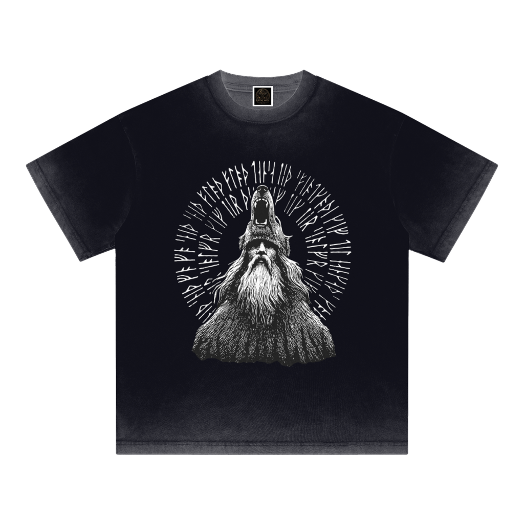 Reverse Dyed Loose Cotton T-Shirt