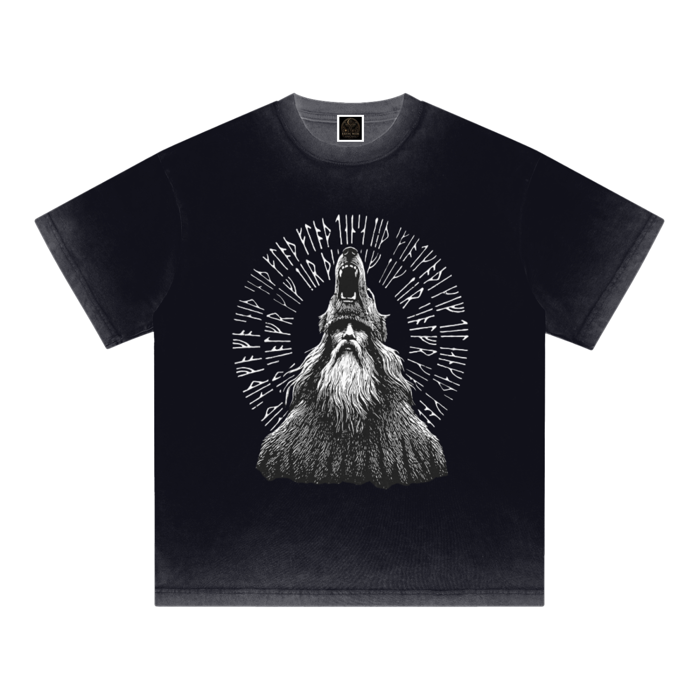 Reverse Dyed Loose Cotton T-Shirt