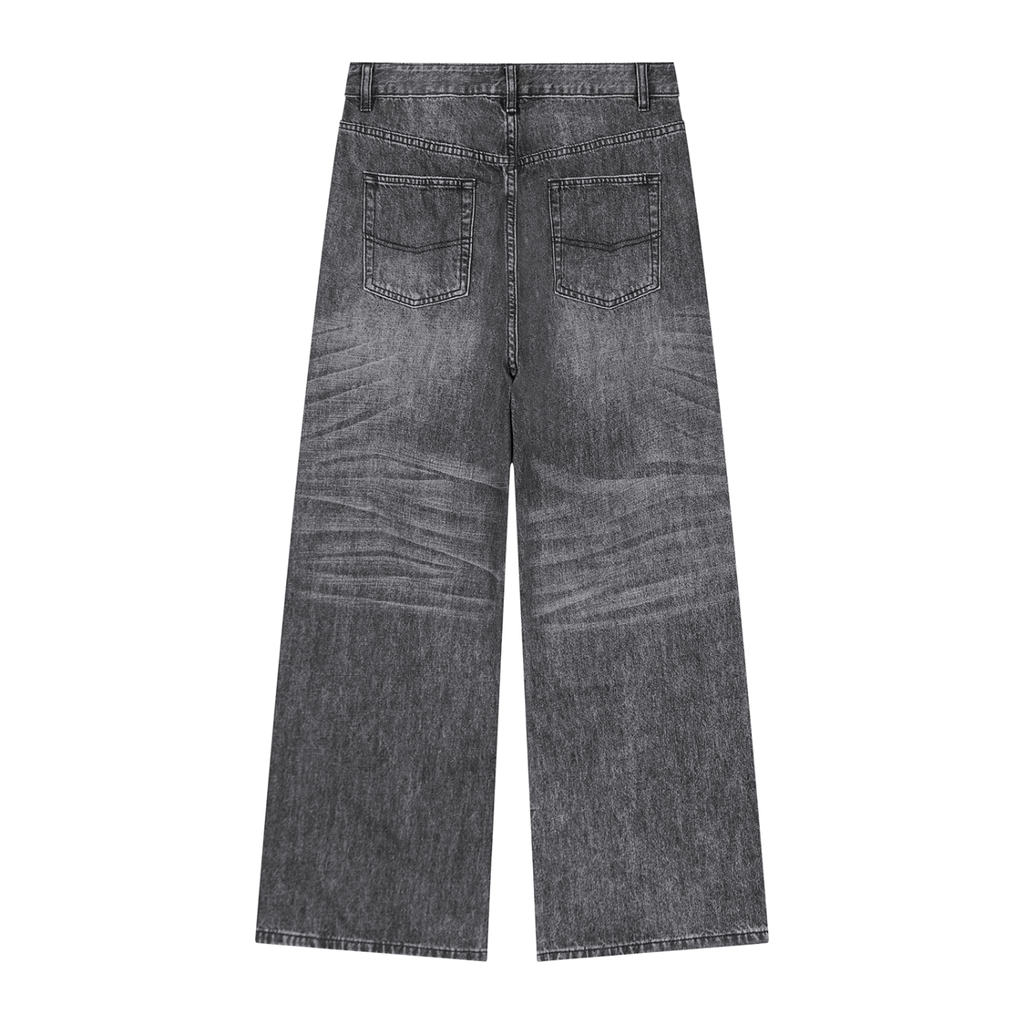 Men's Vintage Wash Denim Jeans