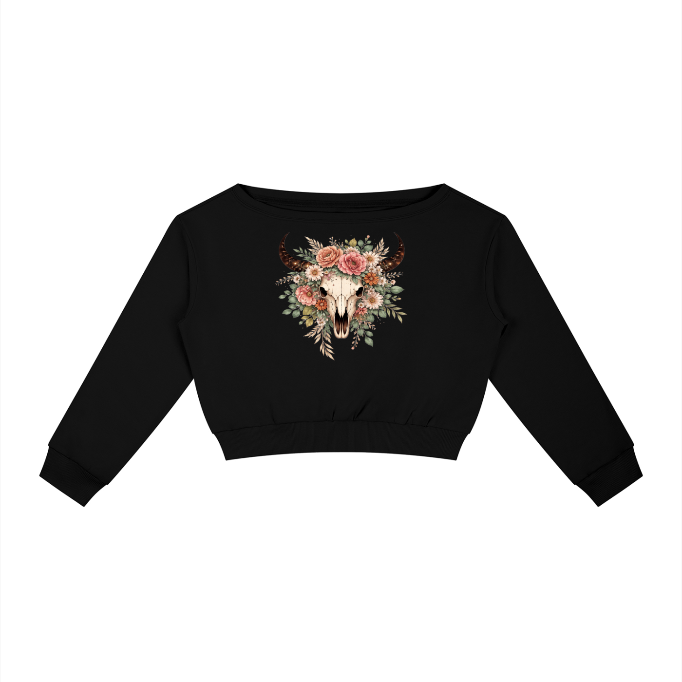 Women's Off-Shoulder Sweatshirt