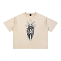 Mineral Wash Boxy Cotton T-Shirt