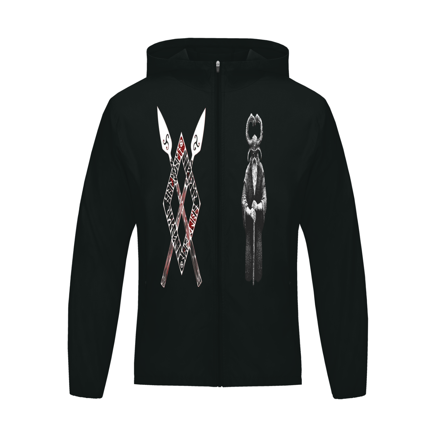 Soft Hooded Sports Jacket