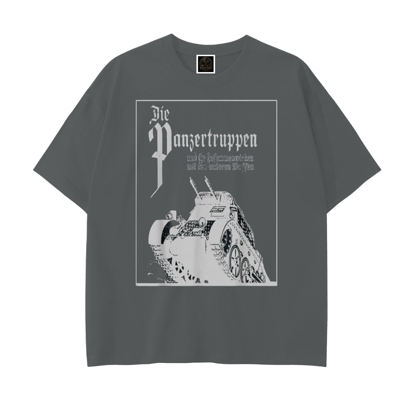Drop Shoulder Cotton T-Shirt