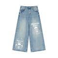 Women’s Vintage Wash Wide Leg Jeans