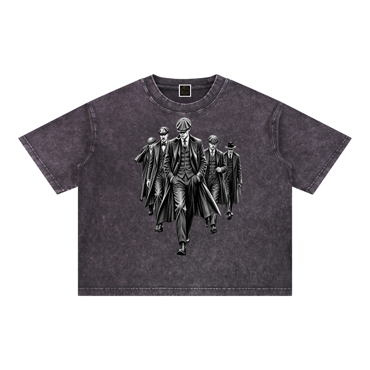 Mineral Wash Boxy Cotton T-Shirt