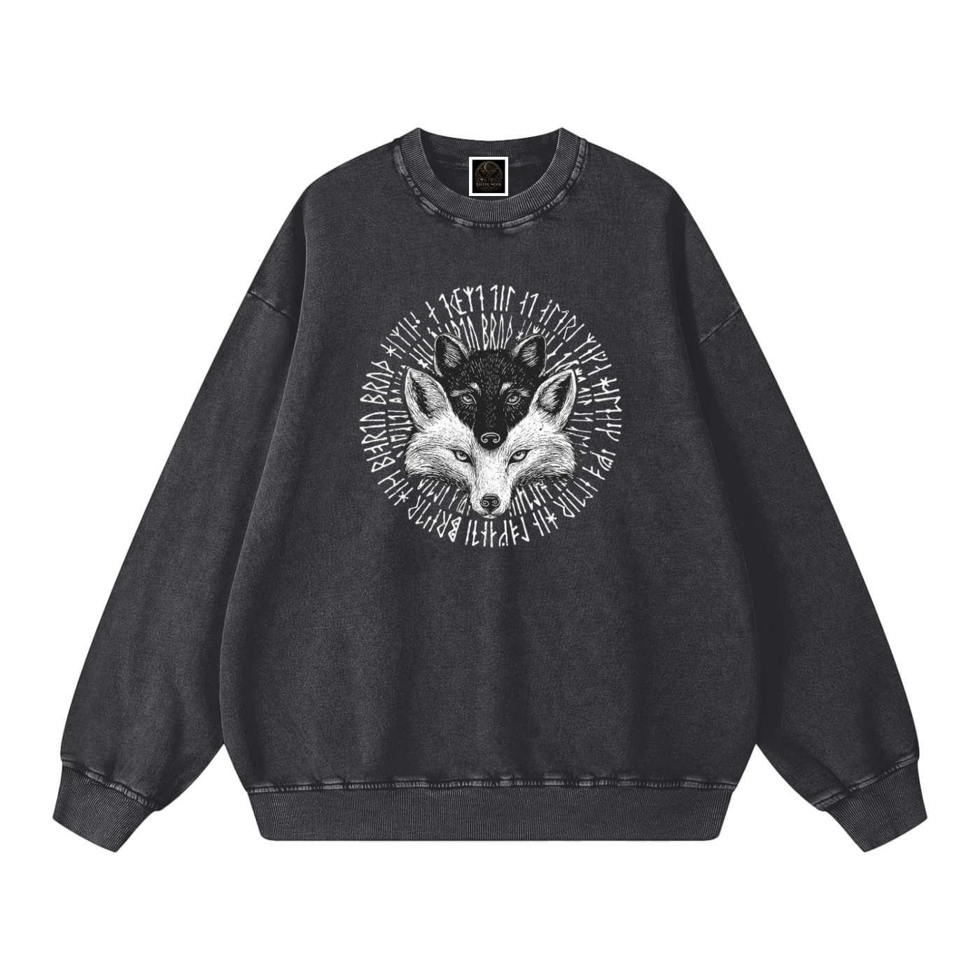 Snow Washed Oversized Sweatshirt