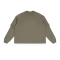 Unisex Paneled Layer Color Block T-Shirt
