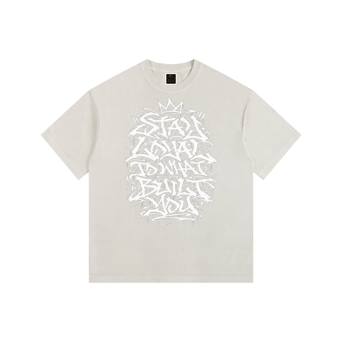 Vintage Washed Oversized Cotton T-Shirt