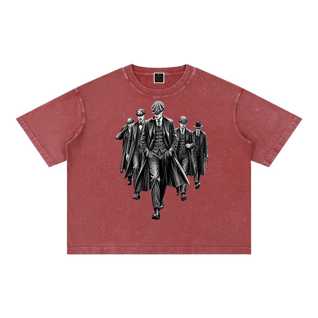 Mineral Wash Boxy Cotton T-Shirt