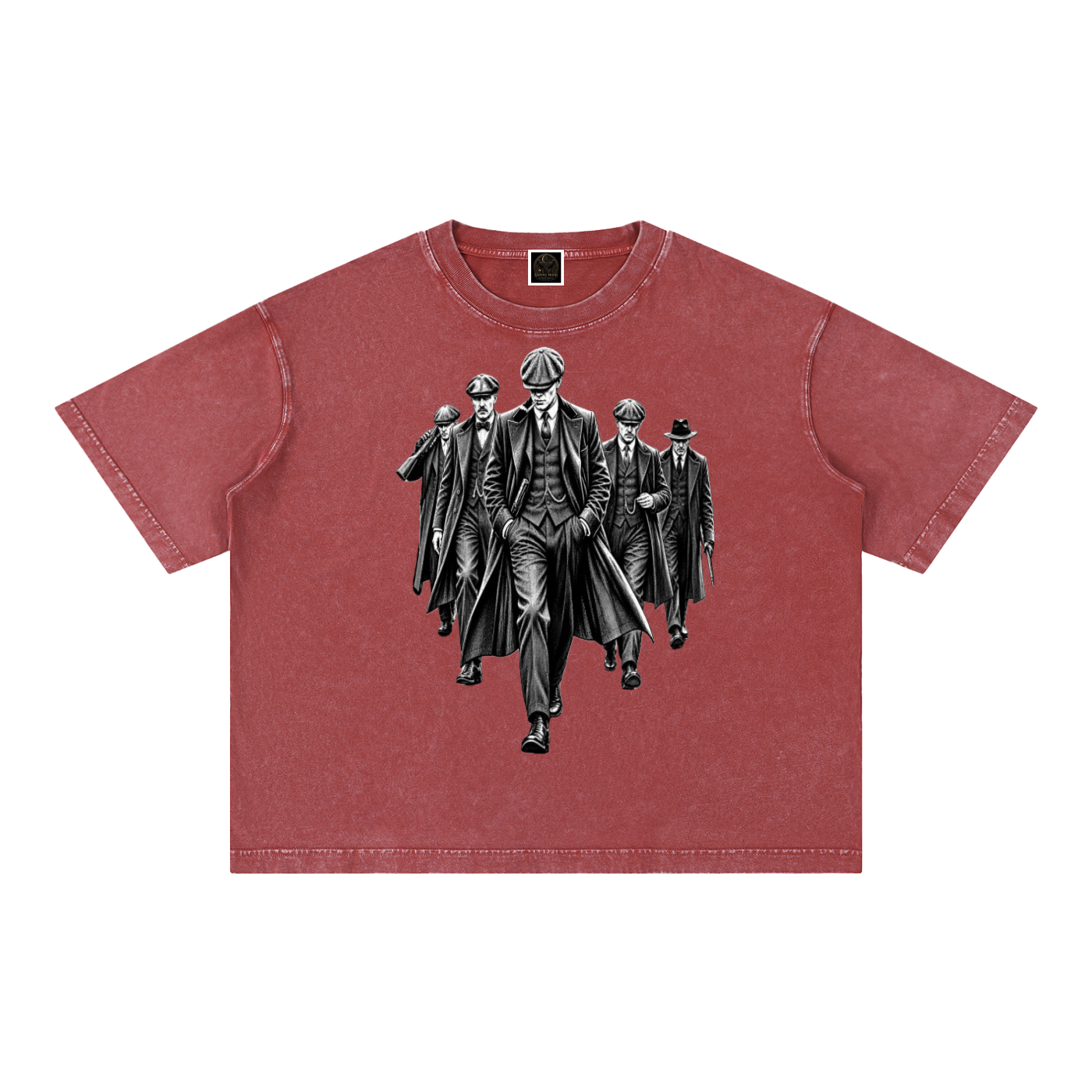 Mineral Wash Boxy Cotton T-Shirt