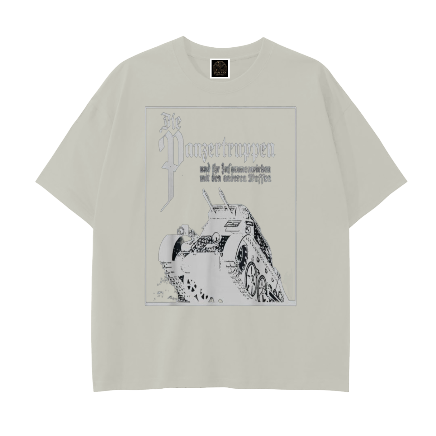 Drop Shoulder Cotton T-Shirt